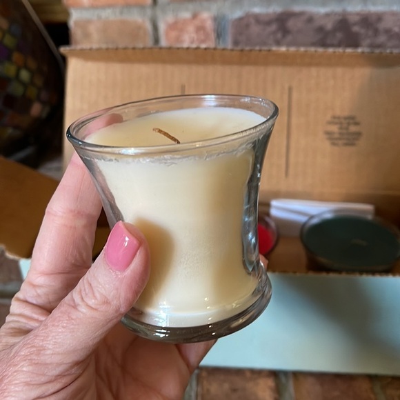 NIB PartyLite 3 Candle Trumpet Jar Set - Picture 4 of 4